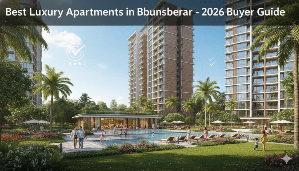 Best Luxury Apartments in Bhubaneswar: Top Projects, Prices & Buyer Guide (2026) Bhubaneswar’s real-estate landscape has entered a new phase in 2026. Once known mainly for affordable housing, the city now offers a growing portfolio of luxury apartments that combine premium design, gated-community living, and long-term investment potential. With Smart City infrastructure, IT growth, and improved connectivity, demand for high-end residential apartments in Bhubaneswar is steadily rising. This guide is written for serious buyers and investors. You’ll learn what qualifies as “luxury,” where to buy, what prices to expect, and how to choose the right project—without sales fluff. ✨ What Defines a Luxury Apartment in Bhubaneswar? Luxury in Bhubaneswar is not just about price; it’s about space, privacy, and lifestyle quality. Key features buyers expect in 2026: Spacious 3BHK & 4BHK layouts with high carpet efficiency Premium fittings, modern elevations, and superior build quality Large balconies, better ventilation, and natural light Gated community living with 24/7 security and CCTV Clubhouse, gym, landscaped gardens, children’s play areas Dedicated parking, power backup, and professional maintenance Luxury apartments here focus on comfortable, long-term living, not just showy interiors. 📍 Best Areas for Luxury Apartments in Bhubaneswar Location plays a decisive role in luxury real estate. These areas consistently attract premium buyers: ⭐ Patia – IT Hub & High-End Demand Close to Infocity and major offices Strong rental demand from professionals Excellent social infrastructure Price range (2026): ₹7,000 – ₹10,000 per sq. ft Best for: Working professionals, rental-focused investors ⭐ Chandrasekharpur – Premium & Planned Living Wide roads, greenery, and low-density projects Home to some of the city’s most elite gated communities Price range (2026): ₹8,000 – ₹11,000 per sq. ft Best for: High-income families, long-term end-users ⭐ Ghatikia / Kalinga Nagar – Emerging Luxury Zone New luxury launches with competitive pricing Calm surroundings with improving connectivity Price range (2026): ₹6,000 – ₹8,500 per sq. ft Best for: Buyers seeking luxury with value appreciation ⭐ Sundarpada – Affordable Luxury with Growth Airport proximity Larger homes at lower entry prices Price range (2026): ₹4,500 – ₹6,000 per sq. ft Best for: Buyers upgrading from mid-segment homes 💰 Luxury Apartment Prices in Bhubaneswar (2026) Apartment Type Typical Price Range Luxury 3BHK ₹90 Lakhs – ₹1.6 Cr Luxury 4BHK ₹1.4 Cr – ₹2.5 Cr Premium Penthouses ₹2.5 Cr – ₹4 Cr Entry-Level Luxury ₹70 Lakhs – ₹95 Lakhs Prices vary by location, amenities, builder reputation, and possession stage. 🏢 What Kind of Luxury Projects Are Available? 🏆 High-Rise Luxury Towers Skyline views and modern architecture Rooftop amenities and sky lounges 🏆 Low-Density Gated Communities Fewer apartments per floor Enhanced privacy and quieter living 🏆 Affordable Luxury Projects Premium features without ultra-high pricing Ideal for families upgrading lifestyles Many luxury projects in Bhubaneswar are ORERA-registered, ensuring transparency and buyer protection. 📈 Investment & ROI Potential Luxury apartments in Bhubaneswar offer stable, long-term returns rather than speculative spikes. What investors can expect: Capital appreciation: ~7–12% annually (location dependent) Rental yield: ~3–5% in prime areas Higher resale liquidity in gated communities Areas like Patia and Chandrasekharpur perform best for rentals, while emerging zones offer stronger appreciation. 🧠 Luxury vs Premium: Know the Difference Premium apartments: Good amenities, mid-range pricing Luxury apartments: Larger spaces, superior materials, exclusivity Understanding this difference helps avoid overpaying for “premium” branding when you want true luxury. ⚖️ Pros & Cons of Buying Luxury Apartments ✅ Pros Superior lifestyle and comfort Strong security and privacy Higher resale appeal Better community management ❌ Cons Higher upfront investment Slightly higher maintenance costs Smaller buyer pool compared to mid-segment homes 🧠 Buyer Checklist Before You Book Verify ORERA registration Compare carpet area, not just price Check maintenance charges and amenities delivery Visit the site at different times of day Review possession timelines and penalty clauses 🏁 Final Verdict If you’re planning to buy a luxury apartment in Bhubaneswar, 2026 is an excellent window. With improving infrastructure, rising income levels, and limited premium land, luxury homes offer a blend of lifestyle satisfaction and financial stability. Choose Patia or Chandrasekharpur for established luxury living, or explore emerging areas like Ghatikia and Sundarpada for value-driven luxury. The right choice depends on whether your priority is living comfort, rental income, or long-term appreciation.
