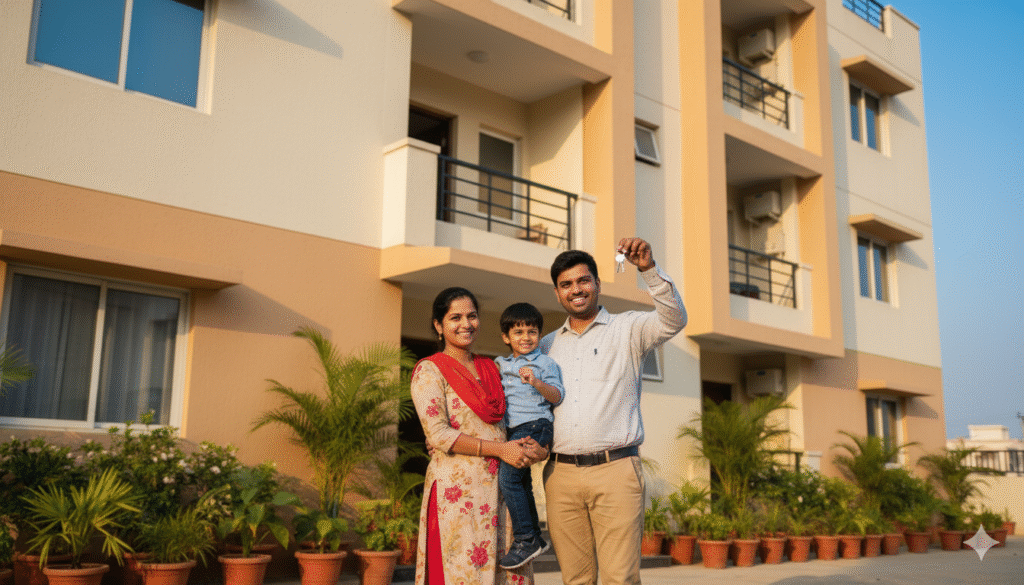Affordable flats for first-time home buyers in Bhubaneswar by Subha Construction