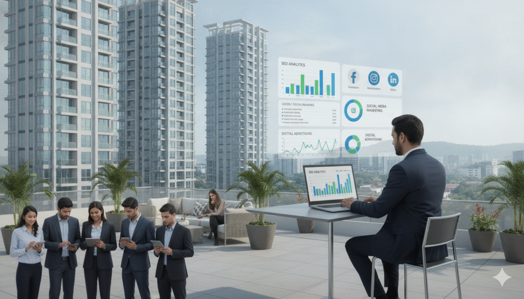 Digital marketing strategies helping real estate builders generate property leads in Bhubaneswar